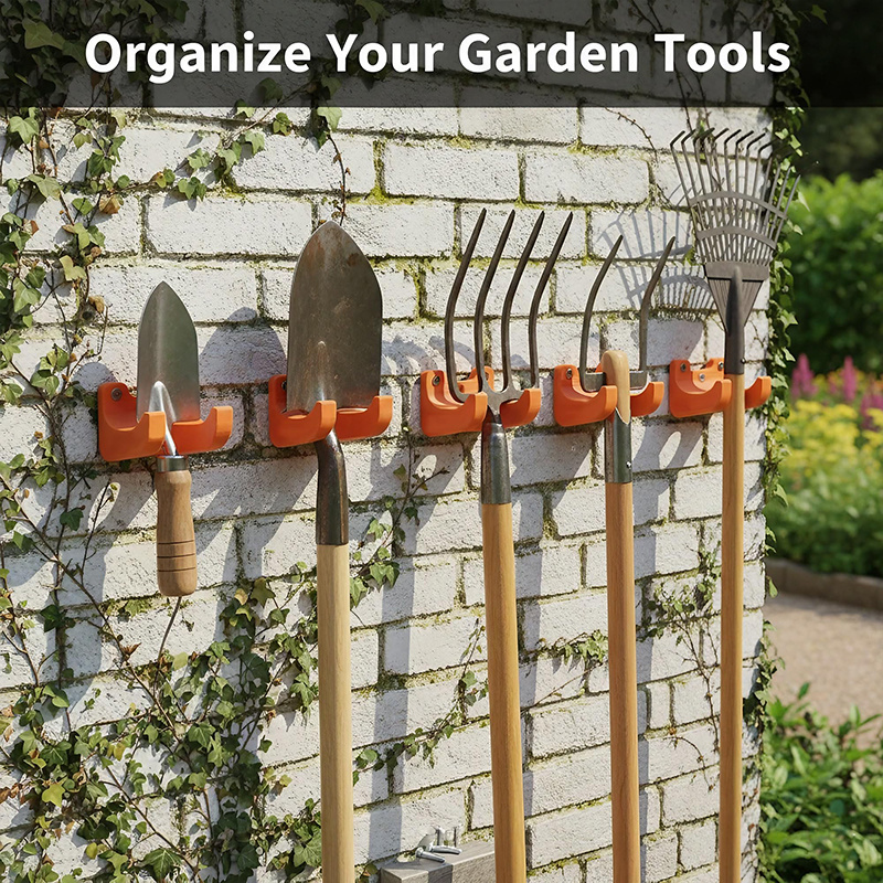 Gardening Tools Screwfix - Crochets muraux pour outils de jardin,