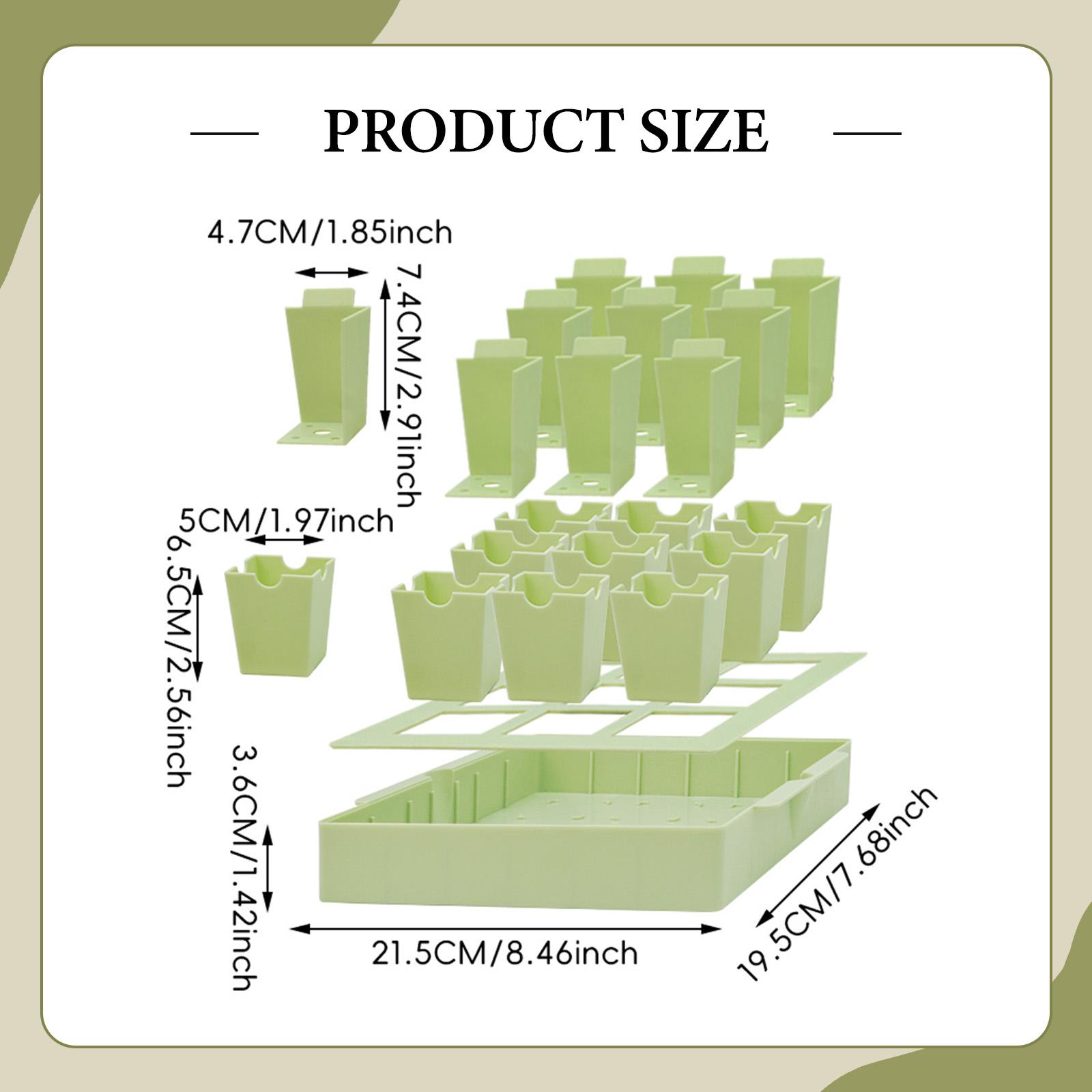 Propagation Tray Dome - Kit de démarrage pour plantes réutilisable,