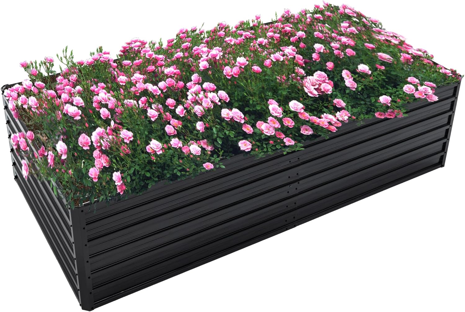 Raised Bed Planter Box - Bac à légumes surélevé galvanisé 8x4x2