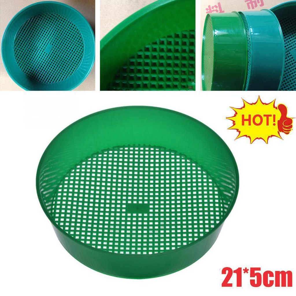 Garden Sieve Soil - Tamis de jardin en plastique, outil