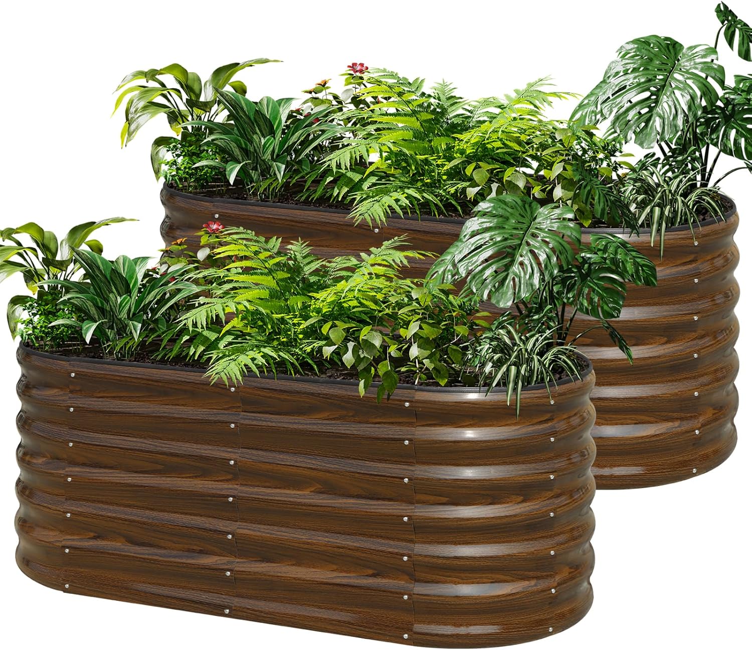 Raised Bed Planter Box - Kit de jardinière surélevée en acier
