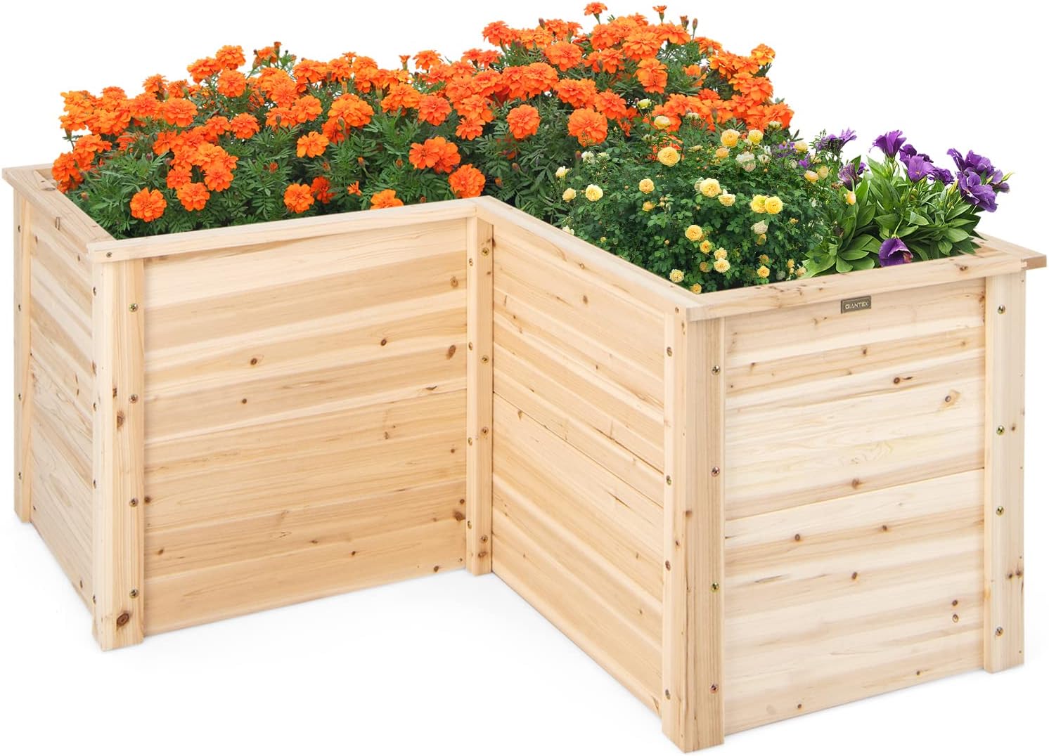 Raised Bed Planter Box - Bac à légumes surélevé en bois,