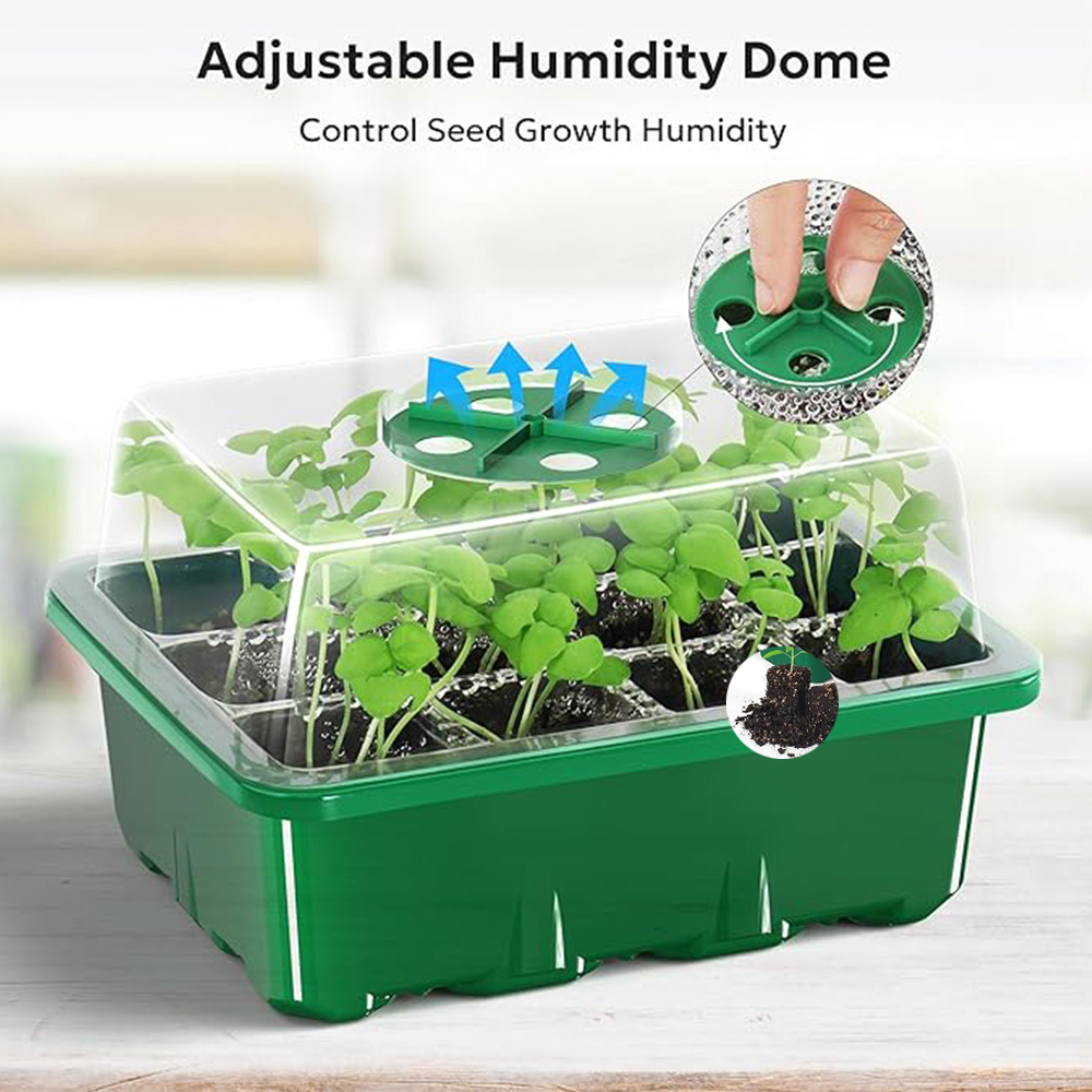 Propagation Tray Dome - 10 pièces/ensemble plateaux de semis Kit