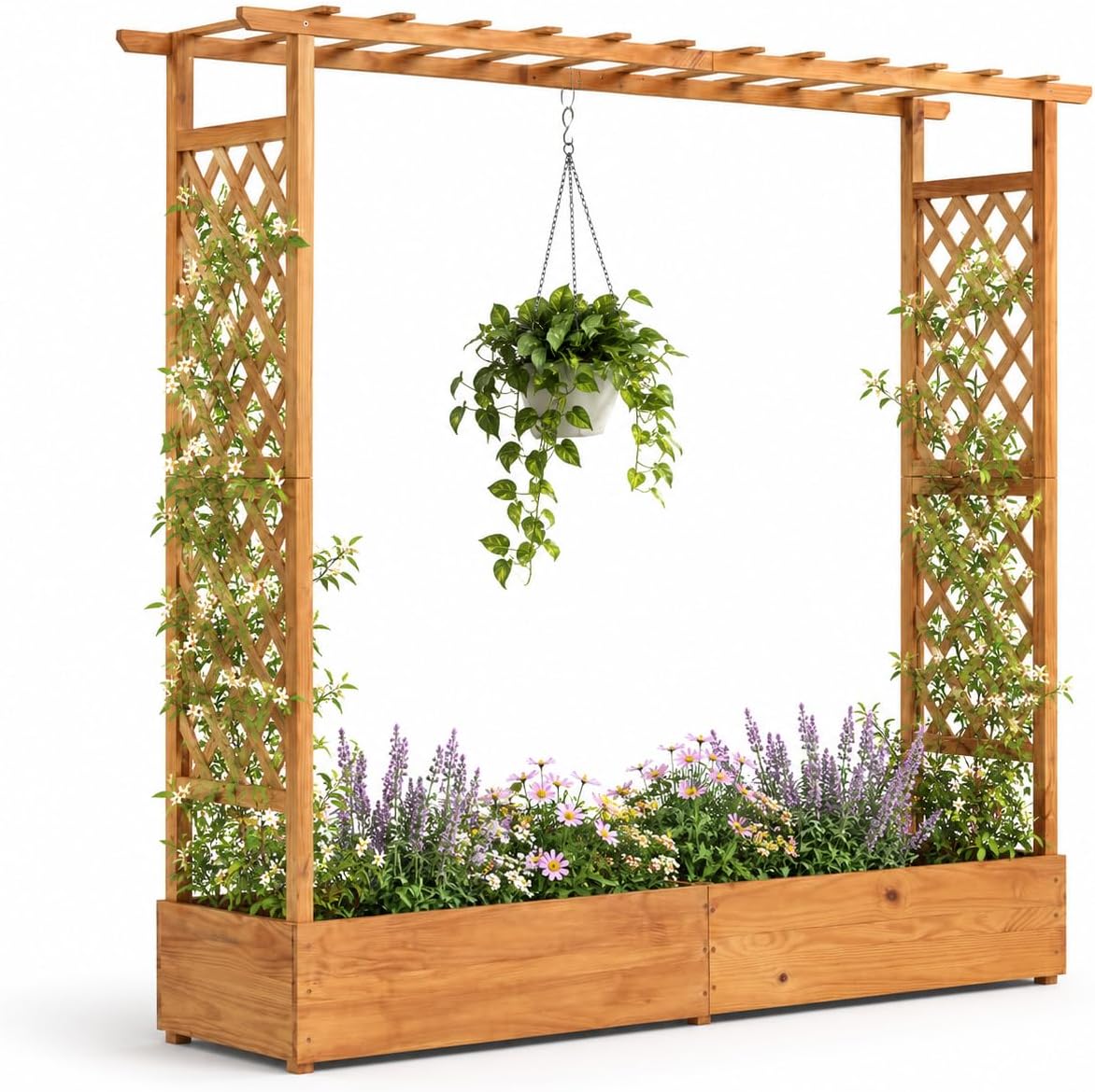 Raised Bed Planter Box - Bac à légumes surélevé en bois