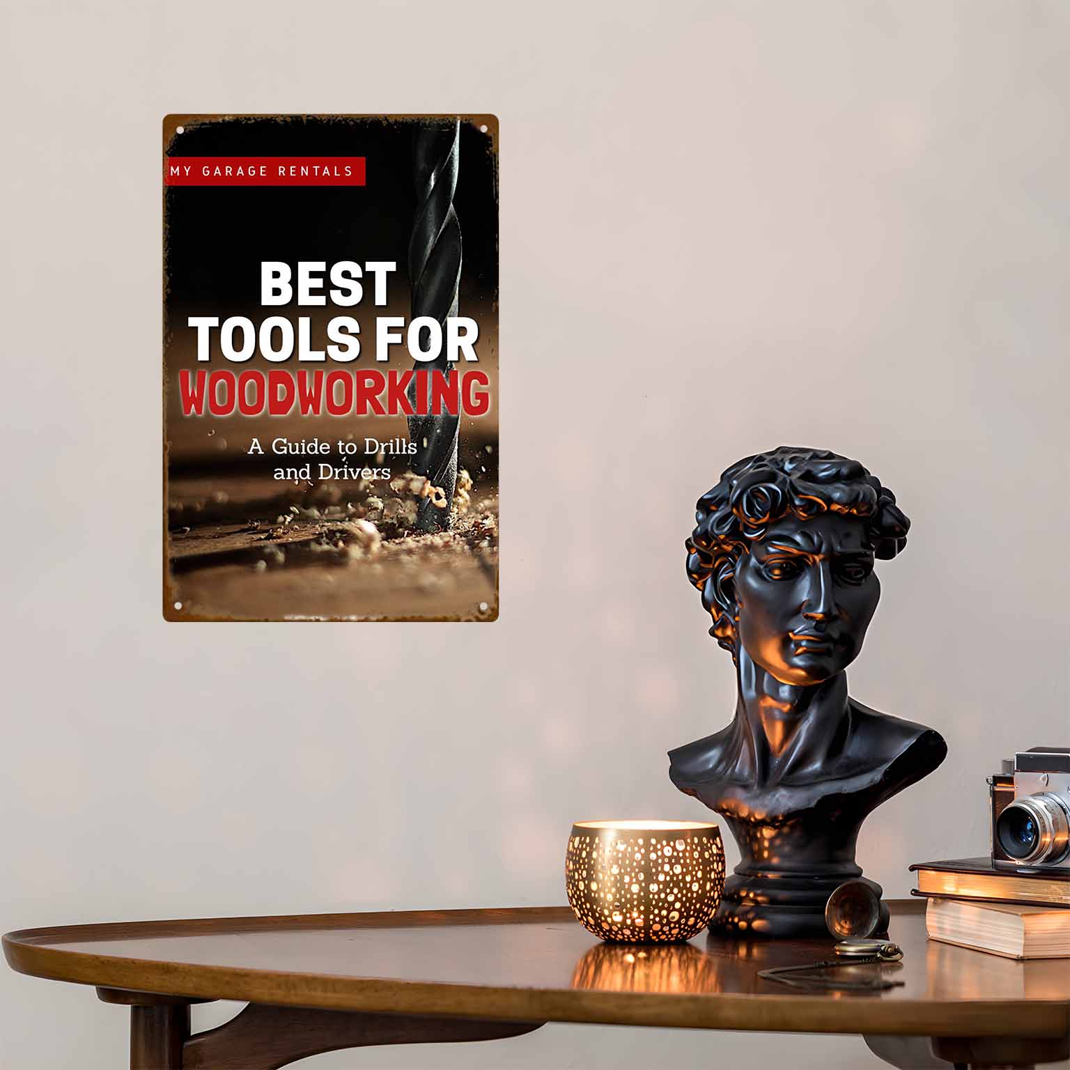 Panneau mural en métal 2D plat - Gardening Tools Best avis et prix