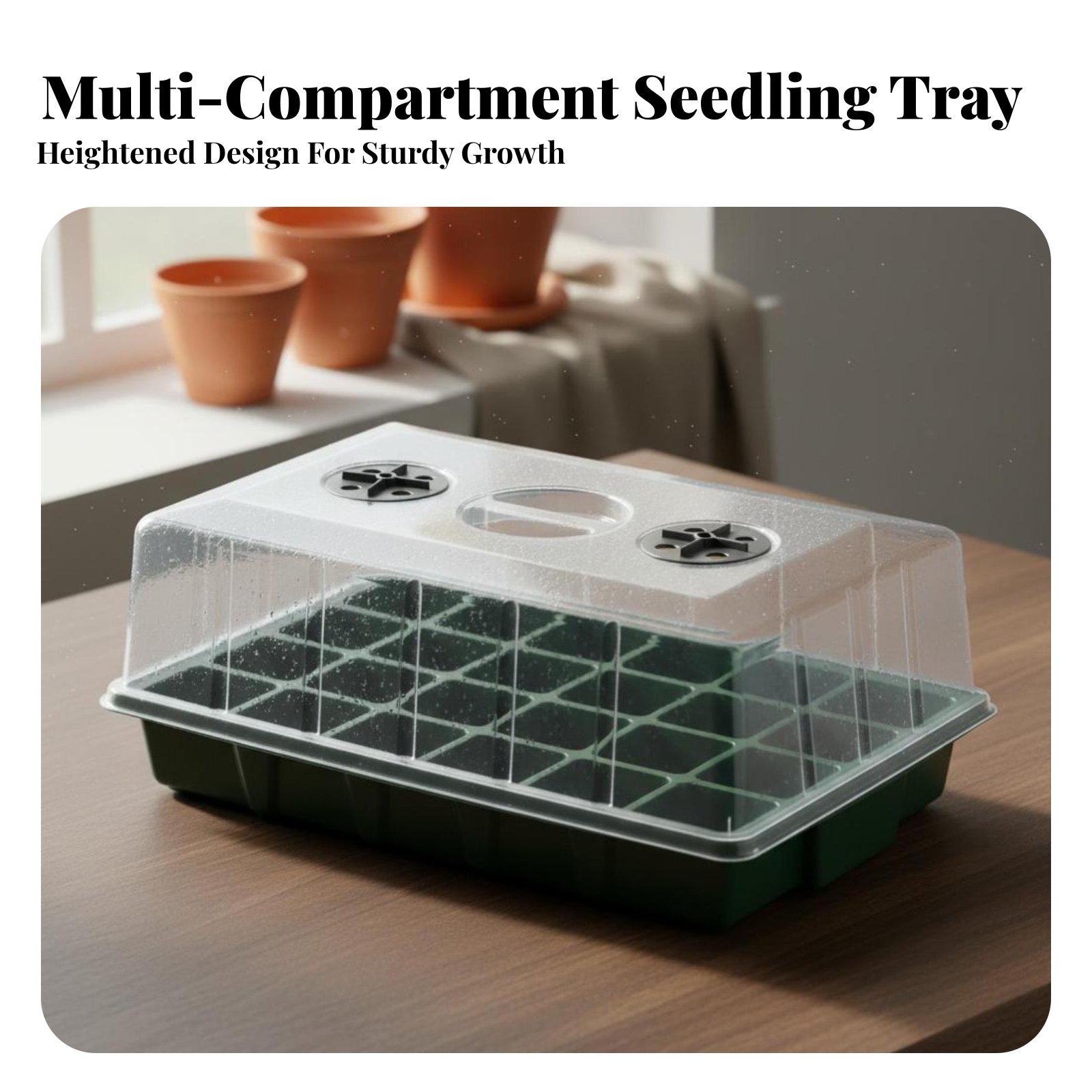 Plateau de pépinière à 24 comp - Propagation Tray Dome avis et prix