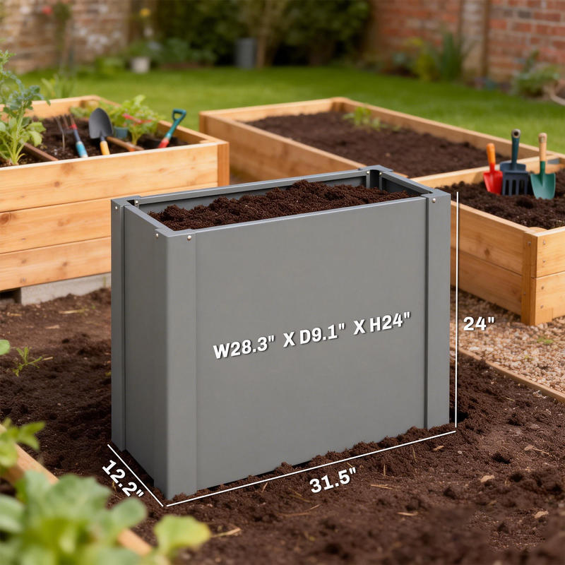 Jardinière surélevée Outsunny  - Raised Bed Planter Box avis et prix