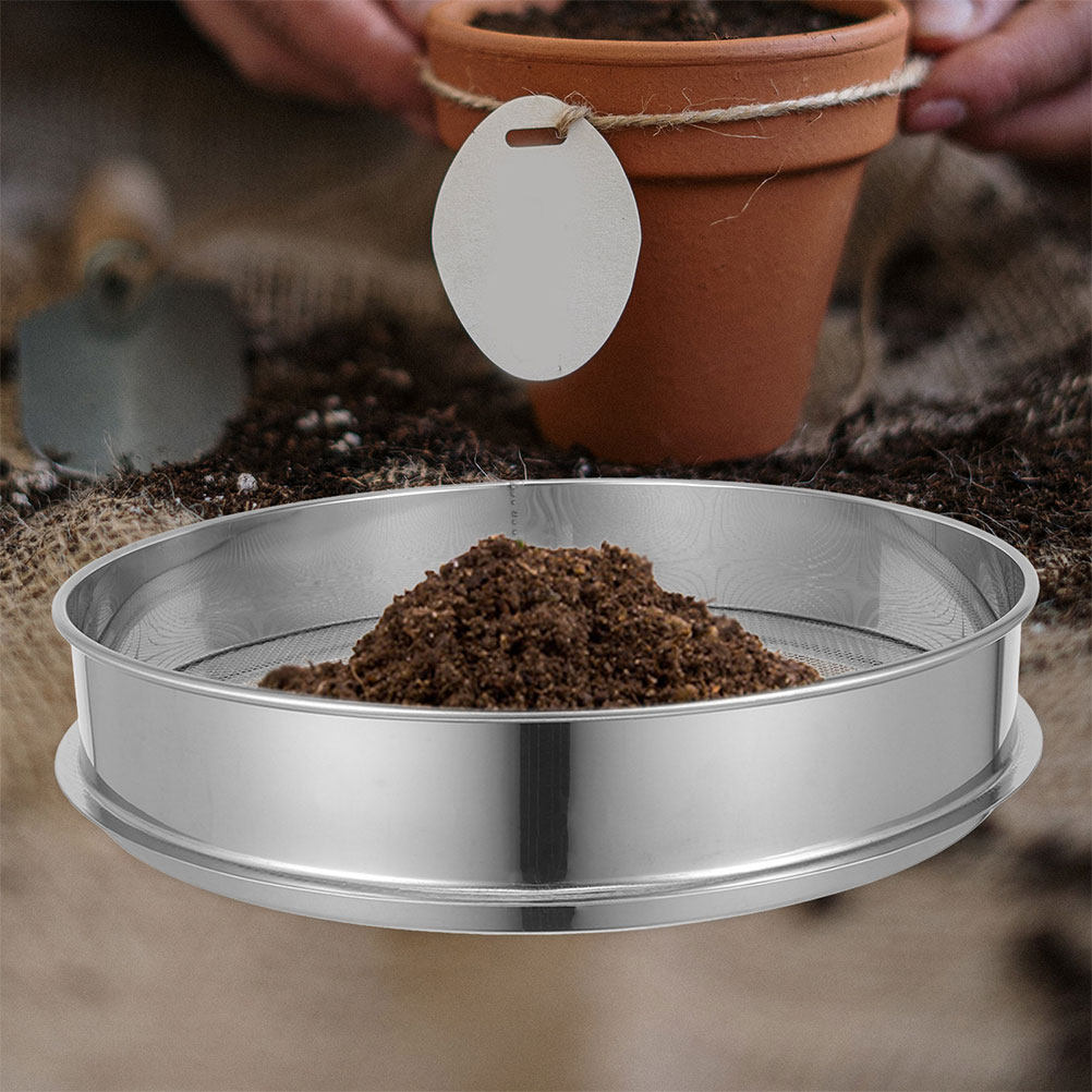 Tamis en maille d'acier inoxyd - Garden Sieve Soil avis et prix