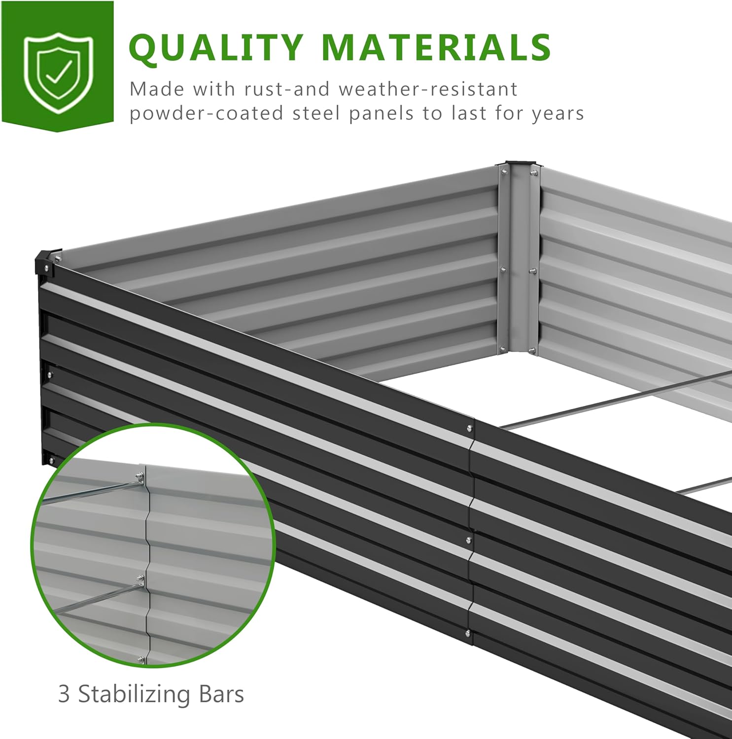 Kit de 2 bacs de jardin suréle - Raised Bed Planter Box avis et prix