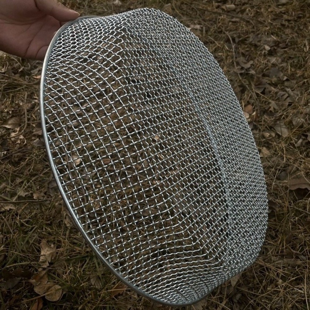 Tamis de jardinage rond en mét - Garden Sieve Soil avis et prix