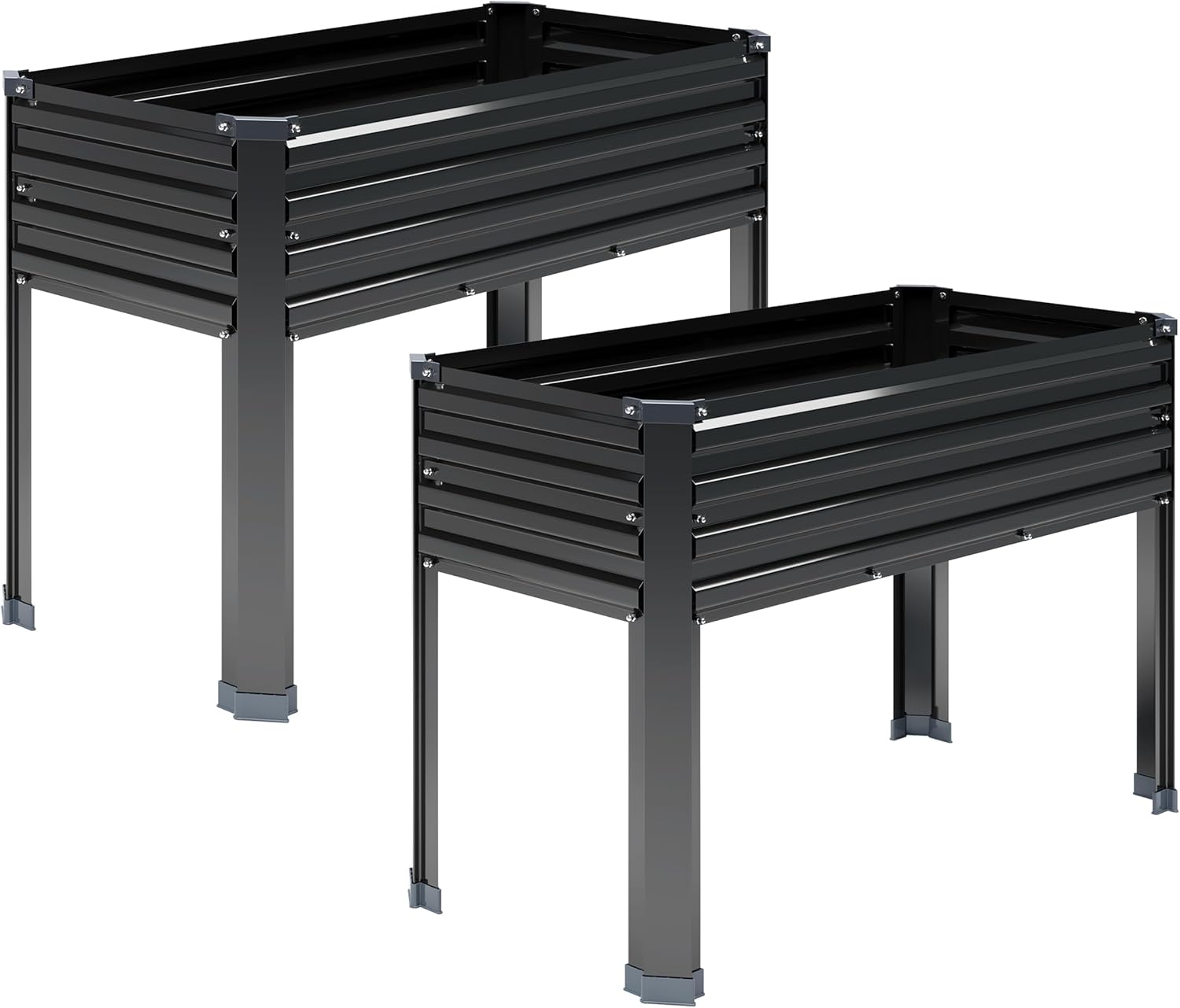 2 jardinières surélevées galva - Raised Bed Planter Box avis et prix