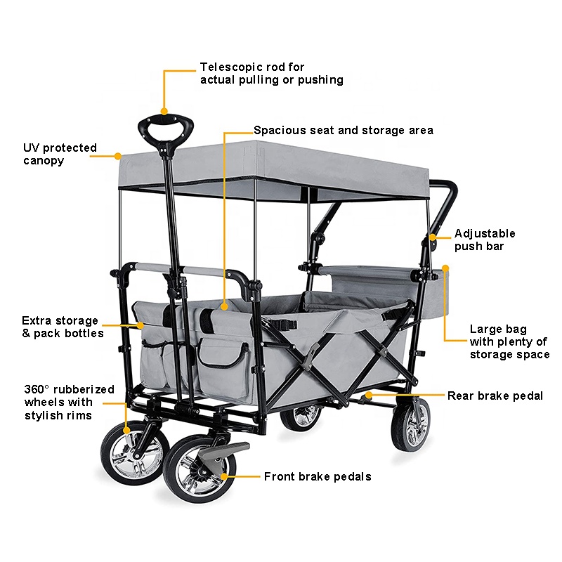 Chariot de jardin pliable robu - Gardening Tools Best avis et prix